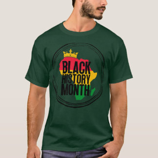 Schwarze Geschichte Monatskarte 18 T-Shirt