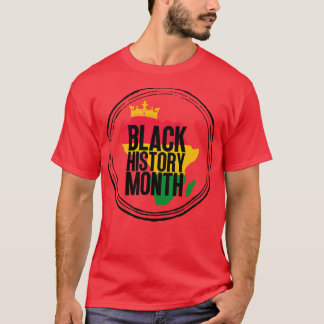 Schwarze Geschichte Monatskarte 49 T-Shirt