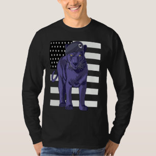 Schwarze Geschichte Panther Partei T-Shirt