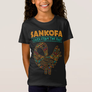 Schwarze Geschichte Sankofa Afrikanischer Bird 19. T-Shirt