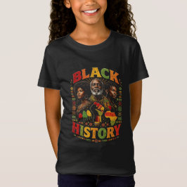 Schwarze Geschichte T-Shirt