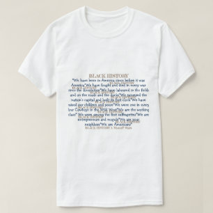 Schwarze Geschichte (zweiseitig) - Ein MisterP-Shi T-Shirt