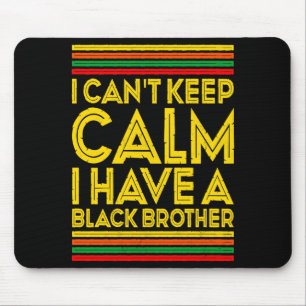 Schwarze Geschichtsmonat Ich Kann Nicht Ruhig Blei Mousepad