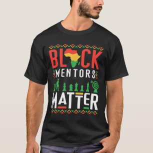 Schwarze Geschichtsmonat Mentoren Problem Afroamer T-Shirt