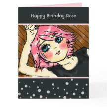 Schwarze glitzernde falsche Diamanten rosa Haar Mä