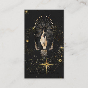 *~* Schwarze Gold bringt mystische Hand Schlangen  Visitenkarte