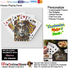Schwarze Gold Diamond Joker Klassische Spielkarten