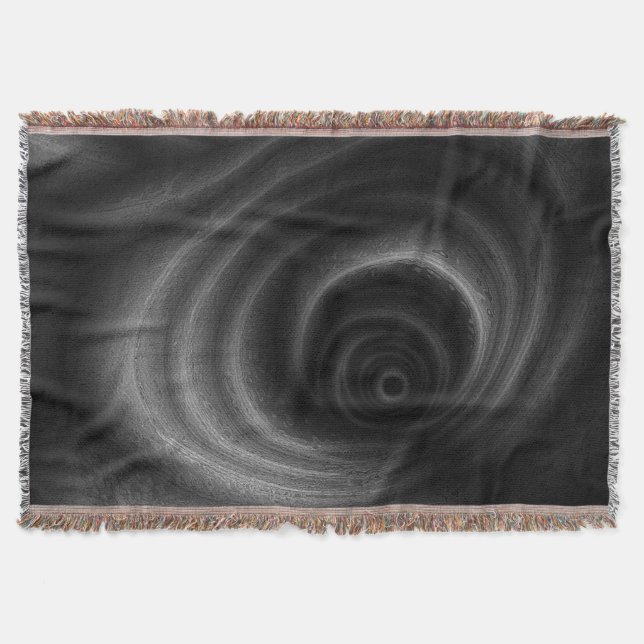Schwarze Gravitation Decke (Vorderseite)