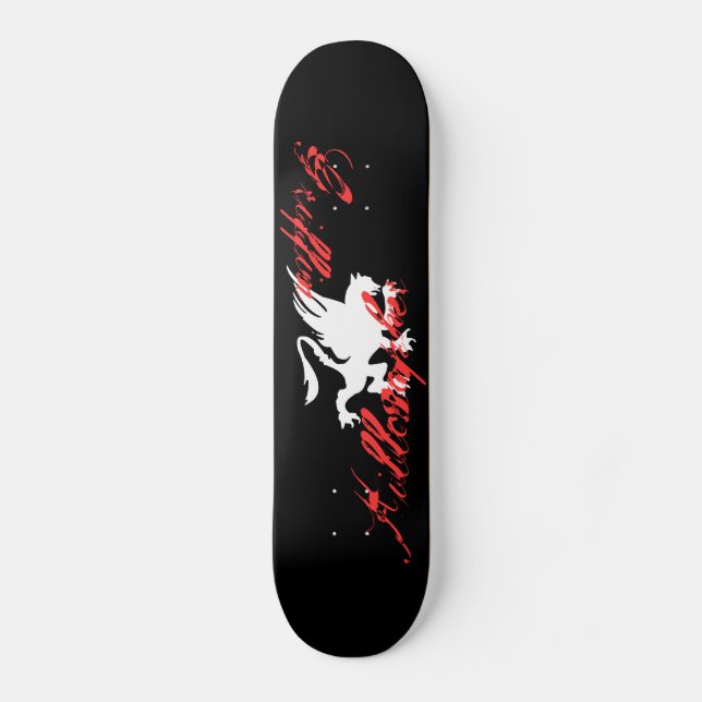 Schwarze Greif Killosopher Skateboard-Plattform Skateboard (Vorderseite)