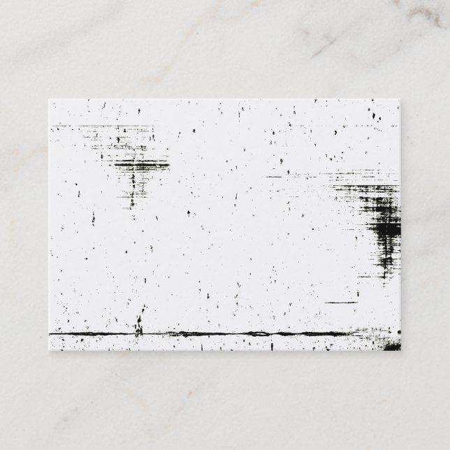 Schwarze Grunge Textur (Farbe hinzufügen) Visitenkarte (Vorderseite)