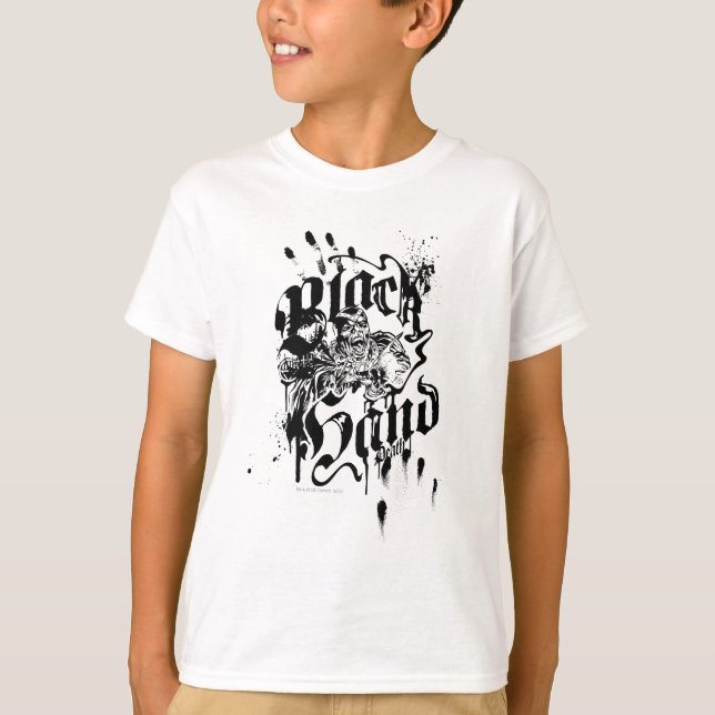 Schwarze Hand - Collage T-Shirt (Vorderseite)