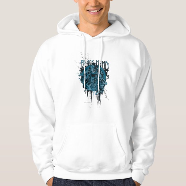 Schwarze Hand - Grafische Collage Hoodie (Vorderseite)