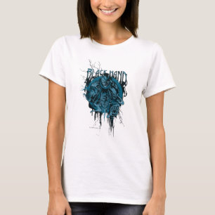 Schwarze Hand - Grafische Collage T-Shirt