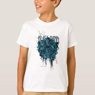 Schwarze Hand - grafische Collage T-Shirt