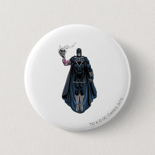 Schwarze Hand mit Schädel 1 Button