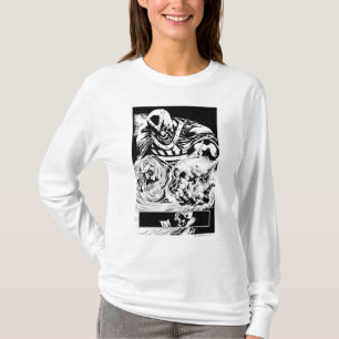 Schwarze Hand mit Schädelplatte 2 T-Shirt