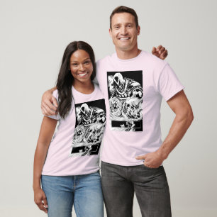 Schwarze Hand mit Schädelplatte 2 T-Shirt