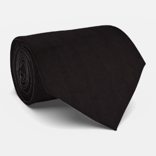Schwarze Herringbone Whisper Ultra-subtile Tonal Krawatte