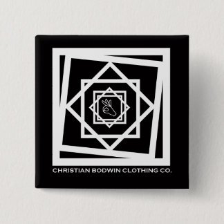 Schwarze Hexe Button