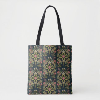 schwarze Hintergrund-Folk-Country-Kunst Tasche