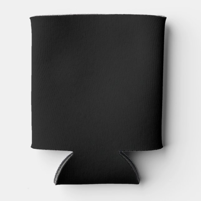 Schwarze Hochzeit Dosenkühler (Vorderseite)