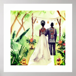 Schwarze Hochzeit Poster
