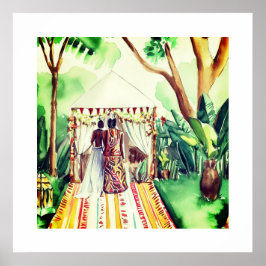 Schwarze Hochzeit Poster