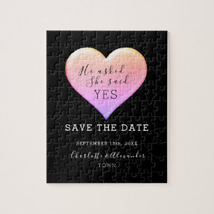Schwarze Hochzeit Save The Date