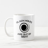 Schwarze Holen sind aus der Tasse