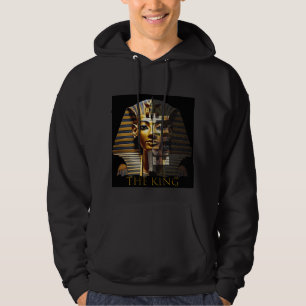 Schwarze Hoodies mit egyptischem Design neue Idee