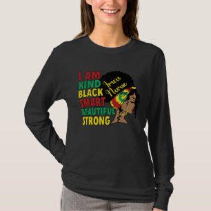 Schwarze IMCU-Krankenschwester Afroamerikanische Z T-Shirt