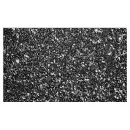 Schwarze Imitate Glitzer Nahtloses Muster Stoff