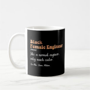 Schwarze Ingenieurin Definition Lustig Frauen Kaffeetasse