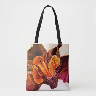 Schwarze Iris - Feuer-Ausgabe Tasche
