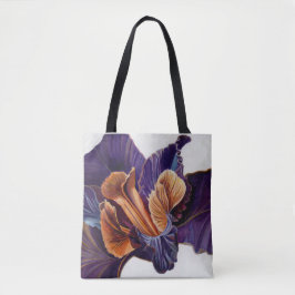 Schwarze Iris Tasche