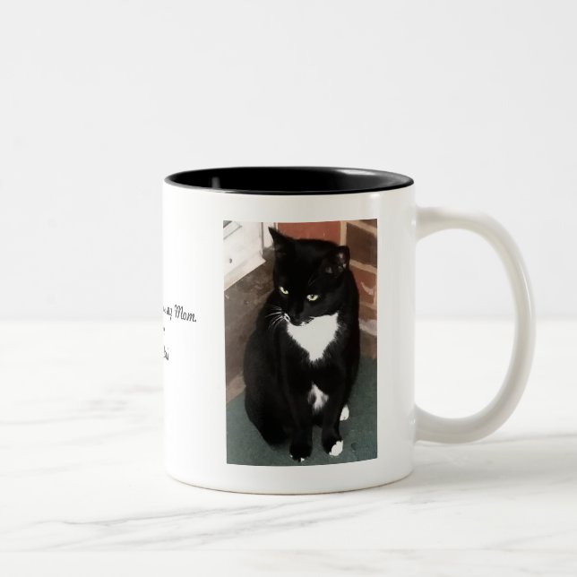 Schwarze Jack-Tasse Zweifarbige Tasse (Rechts)