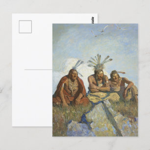 Schwarze, Jewel-like Inskasable Eyes von N.C. Wyet Postkarte