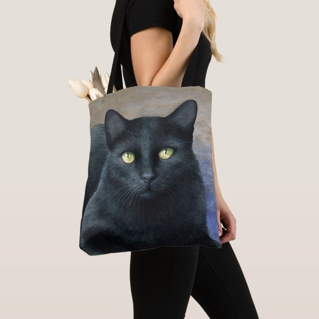 Schwarze Katze 621 Tasche (Von Nahem)