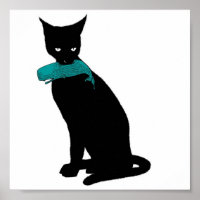 Schwarze Katze, Blauer Wal