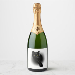 Schwarze Katze Feilenägel