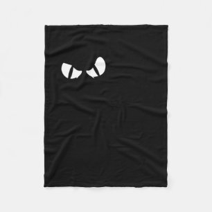 Schwarze Katze Frohes Halloween Lustige Kitty Cart Fleecedecke