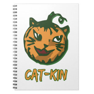 Schwarze Katze Halloween Halloween Kostüme Notizblock
