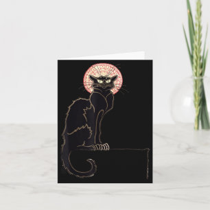 Schwarze Katze Halloween Lustige Katzenliebhaber G Karte