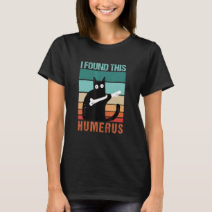 Schwarze Katze Ich fand diesen lustigen Katzenwitz T-Shirt