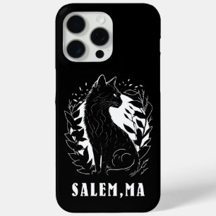 Schwarze Katze-Illustration Salem Case-Mate iPhone Hülle
