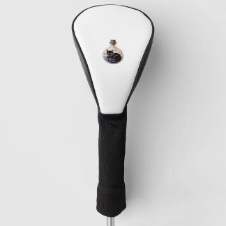 Schwarze Katze in Tränen Flasche Klassischer T - S Golf Headcover