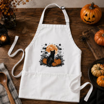 Schwarze Katze Kürbis Halloween