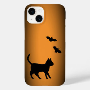 Schwarze Katze mit Bat Case-Mate iPhone Hülle