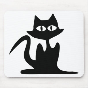 SCHWARZE KATZE MOUSEPAD