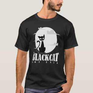 Schwarze Katze nicht böse T-Shirt